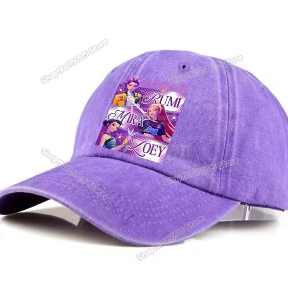 K-POP Demon Hunter Baseball Cap in Purple